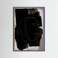 Abstract Brush Strokes 180Z Poster – Poster und Kunstdruck