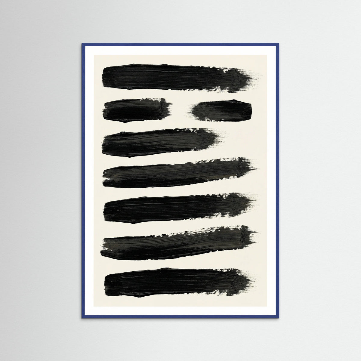 Blue Wood Abstract Flow