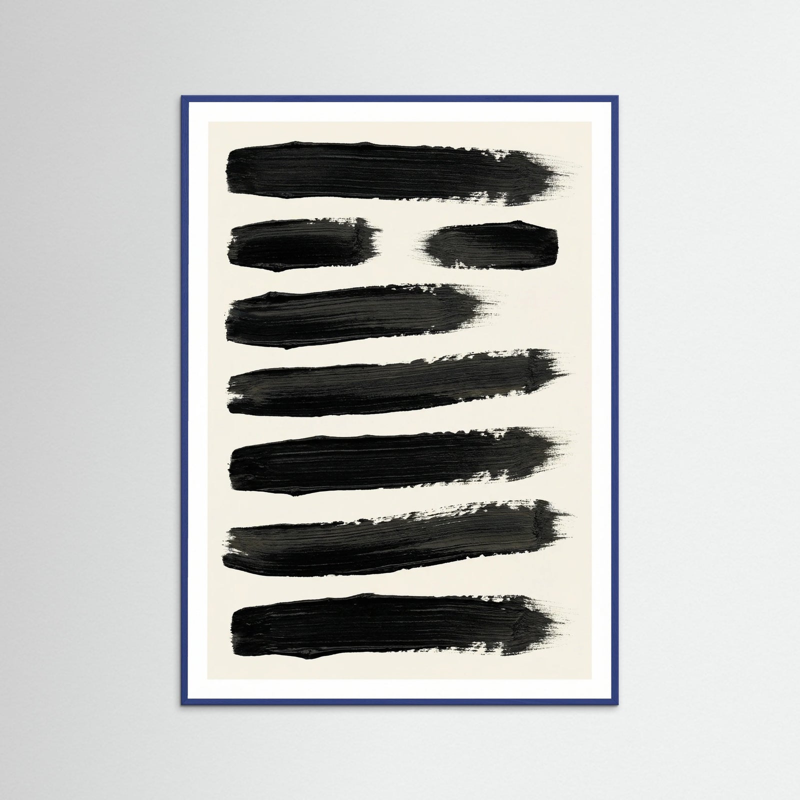 Blue Wood Abstract Flow