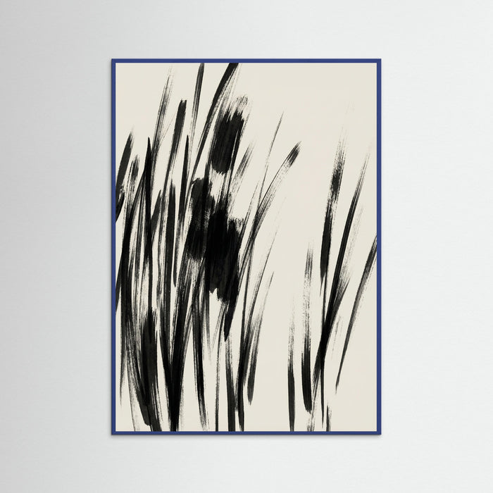 Blue Wood Abstract Grace