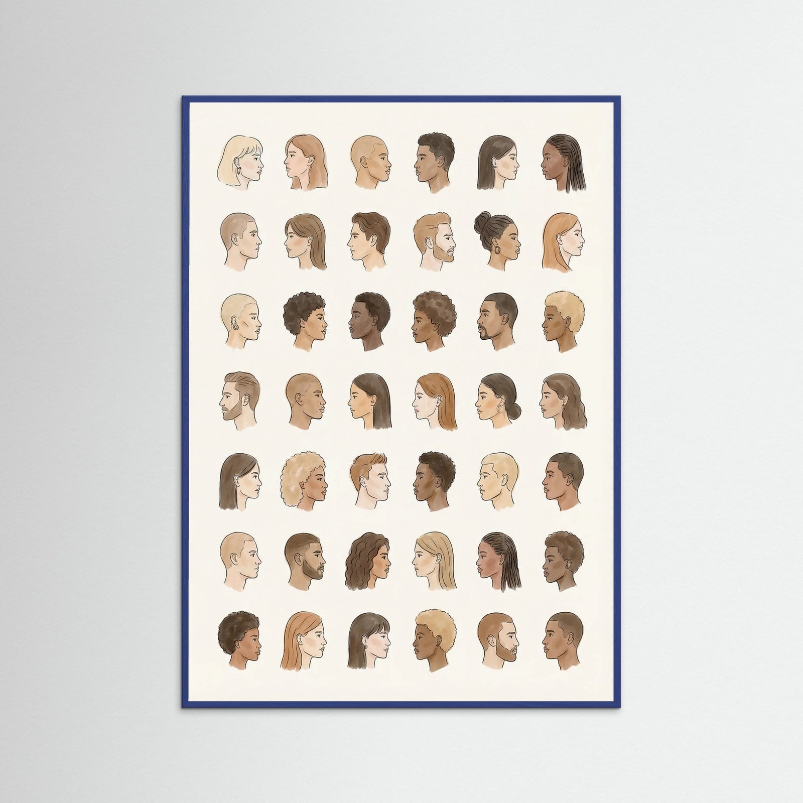 Blue Wood All Welcome Here