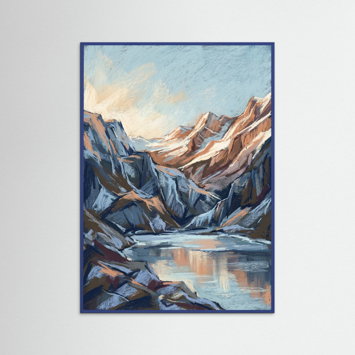 Blue Wood Alpine Majesty