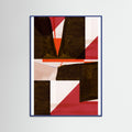 Blue Wood Angles 11 Poster