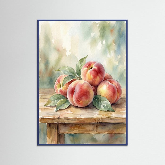 Blue Wood Apple Harvest Still
