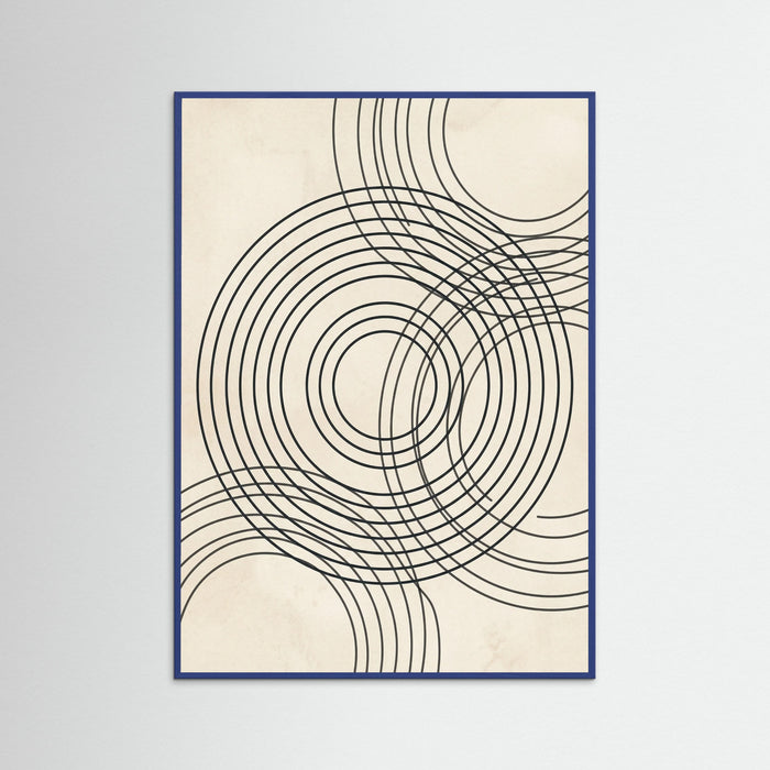 Blue Wood Arched Rhythms