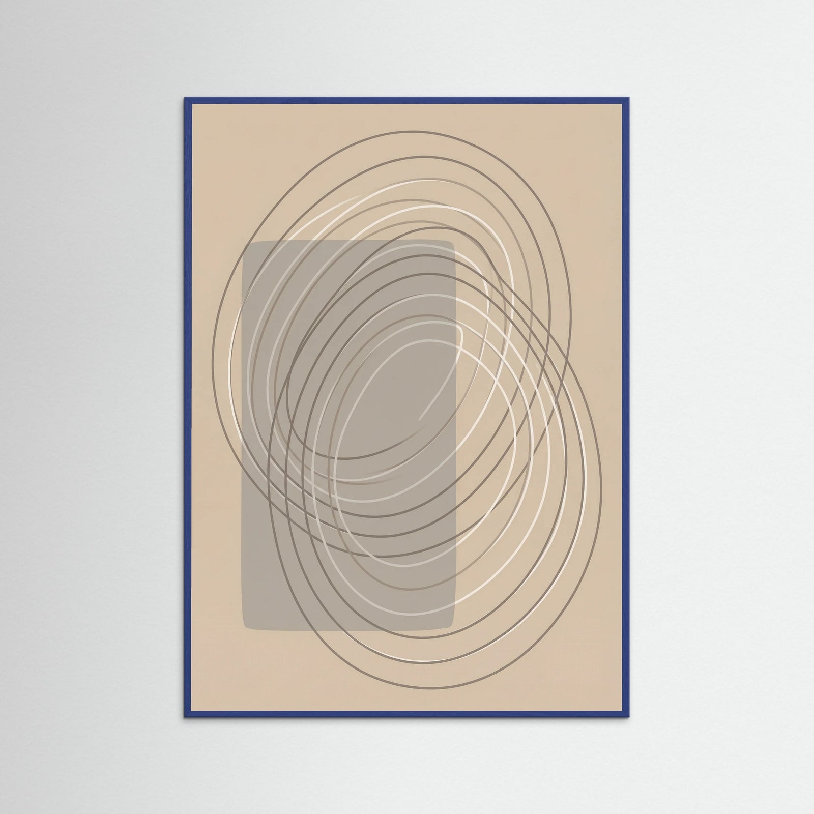 Blue Wood Arched Serenity Beige