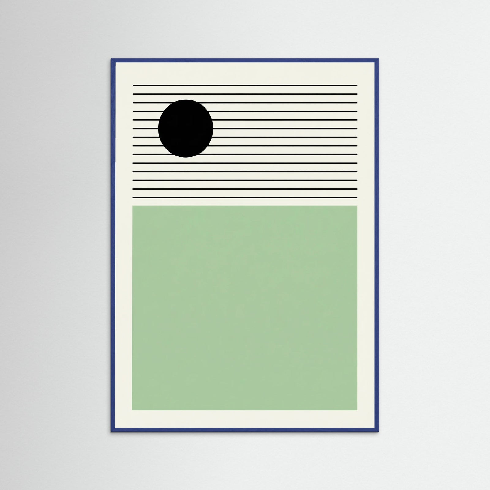 Blue Wood Arched Serenity