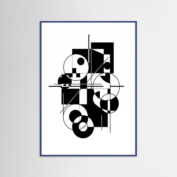 Blue Wood Art Print
