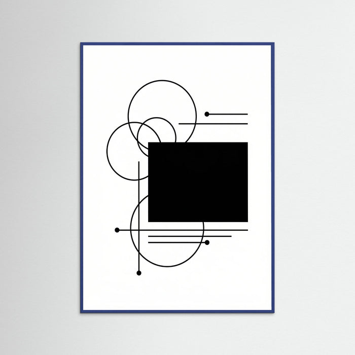 Blue Wood Art Print