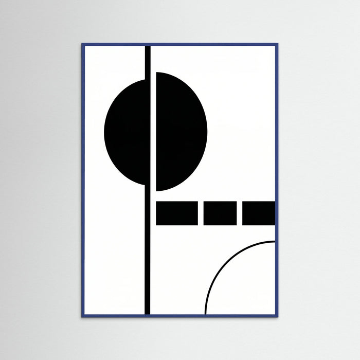 Blue Wood Art Print