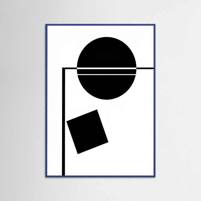 Blue Wood Art Print