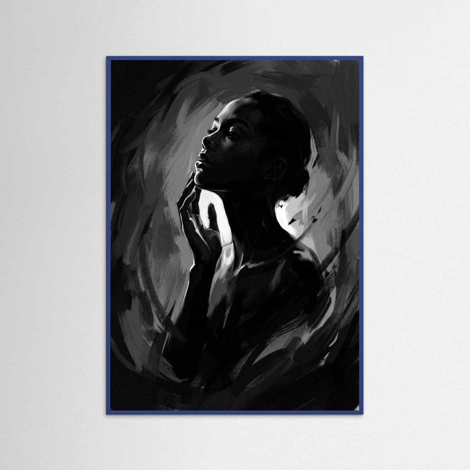 Blue Wood Ascending Spirit