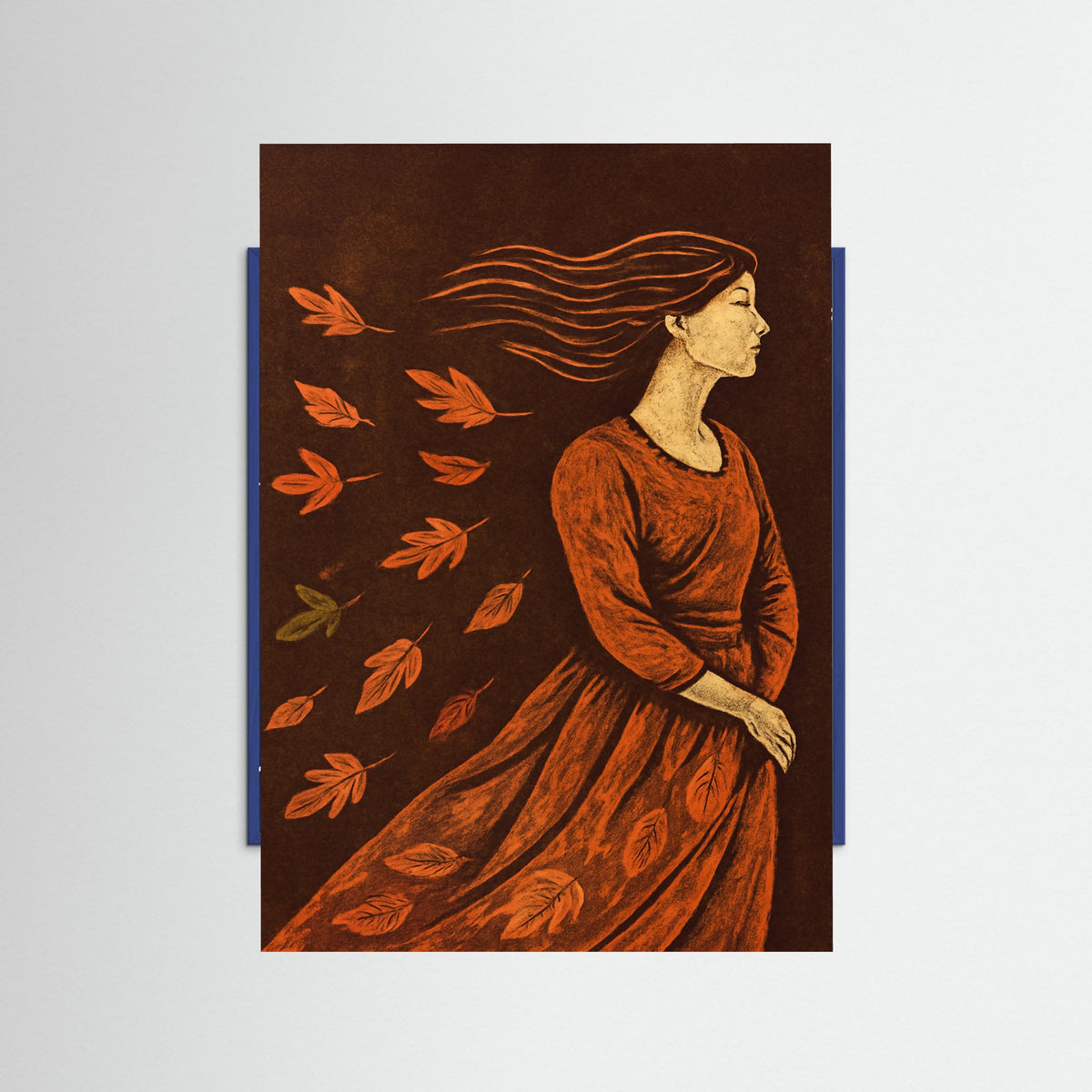 Blue Wood Autumn Wind