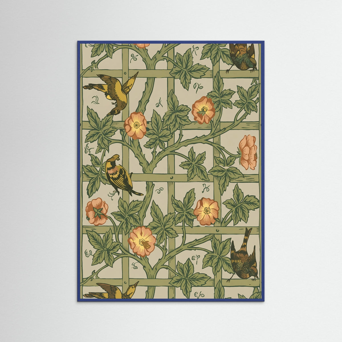 Blue Wood Avian Trellis