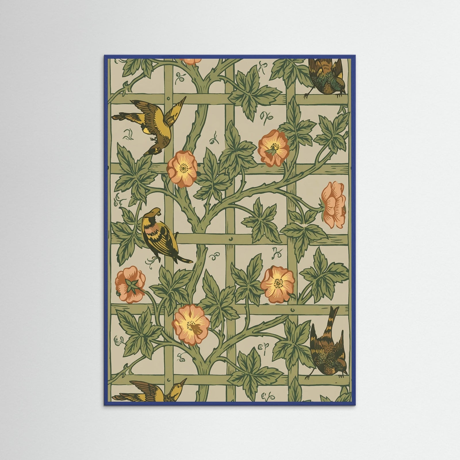 Blue Wood Avian Trellis