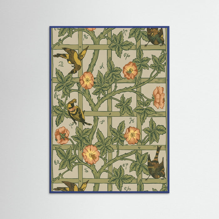 Blue Wood Avian Trellis