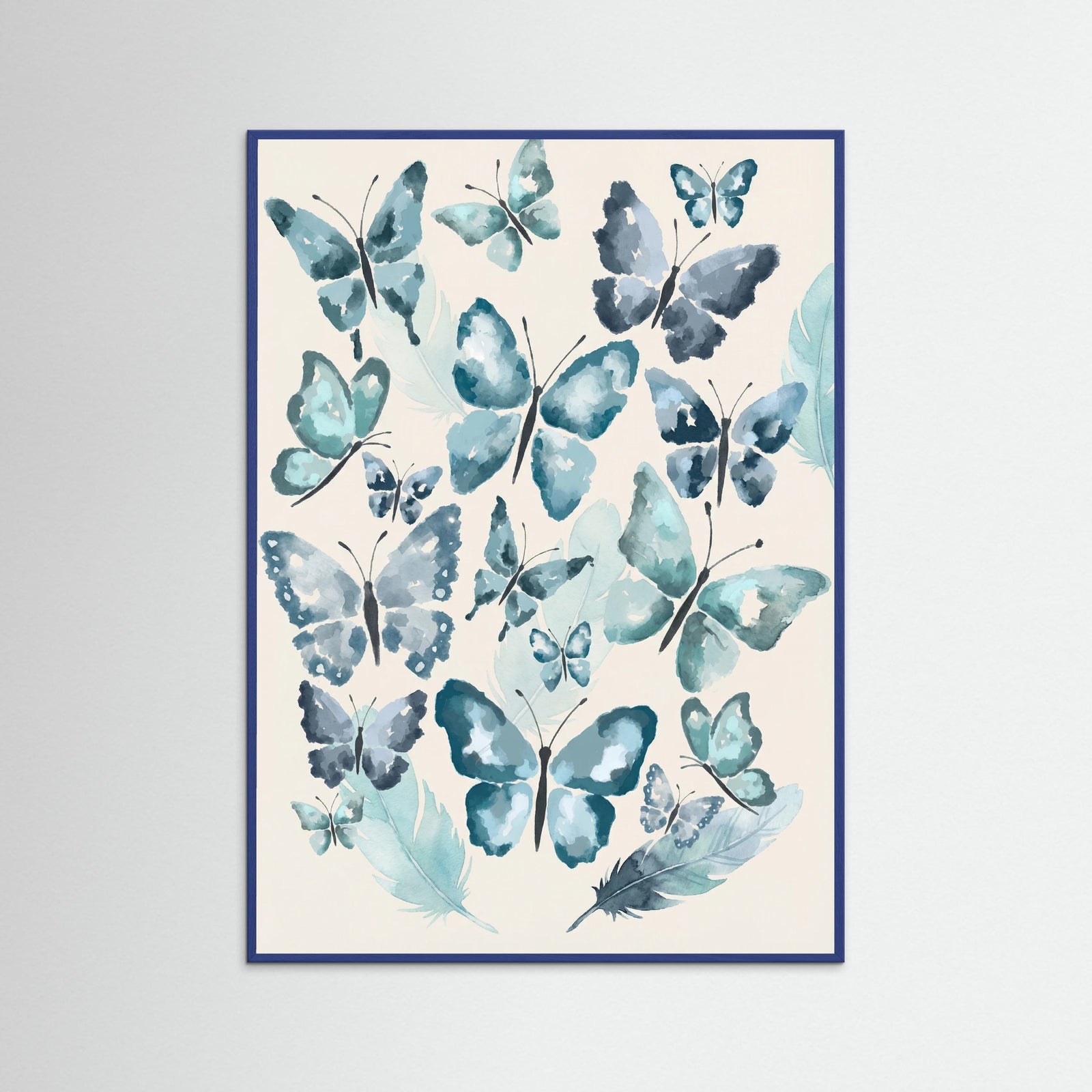 Blue Wood Azure Butterflies