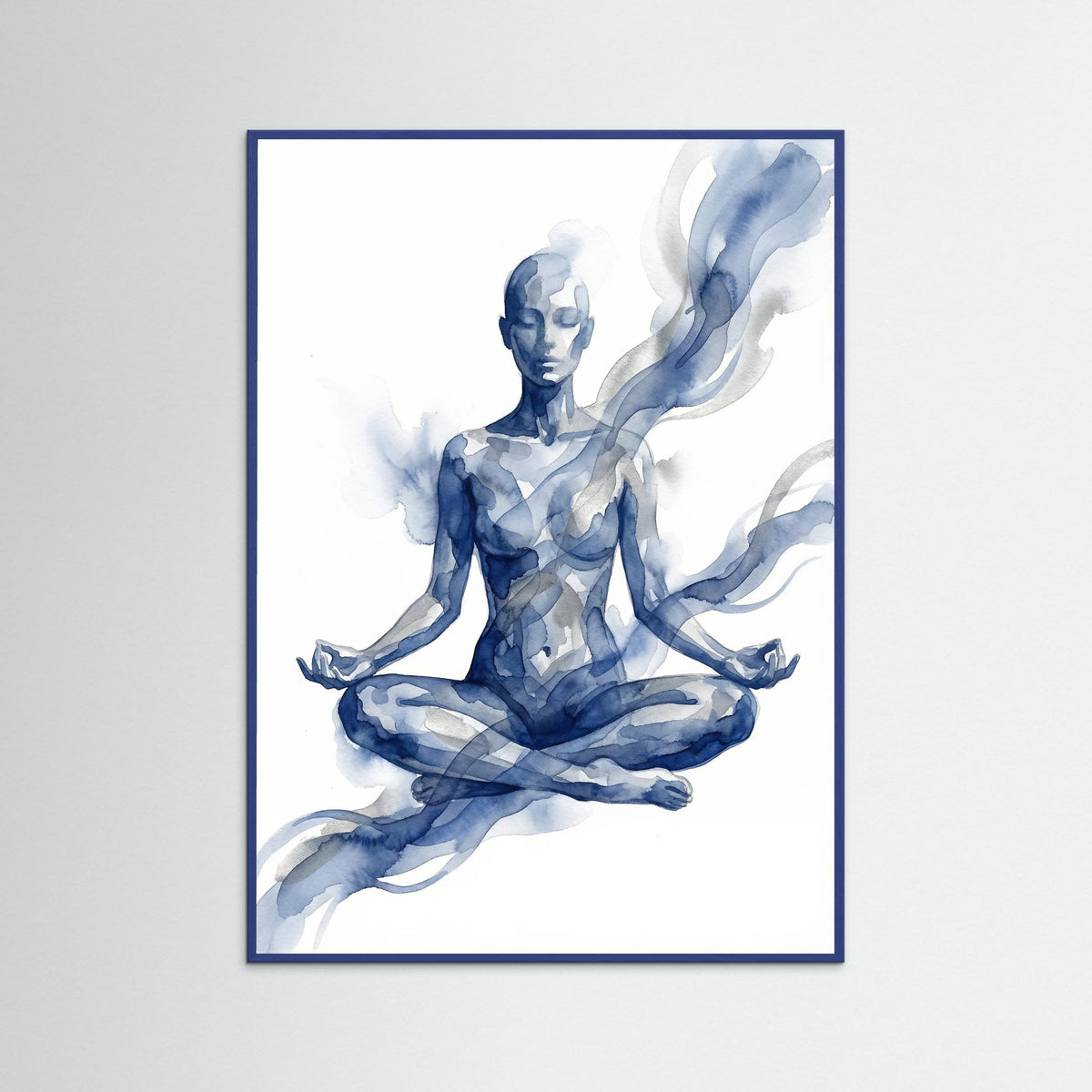 Blue Wood Azure Flow