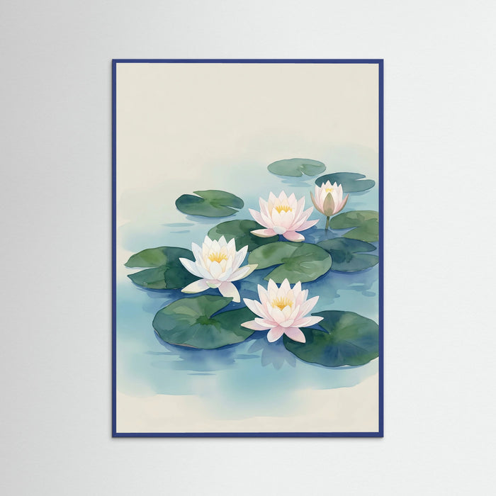 Blue Wood Azure Iris Bloom
