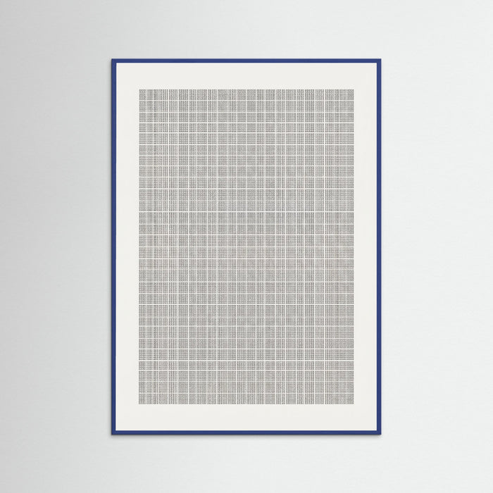 Blue Wood Azure Repetition