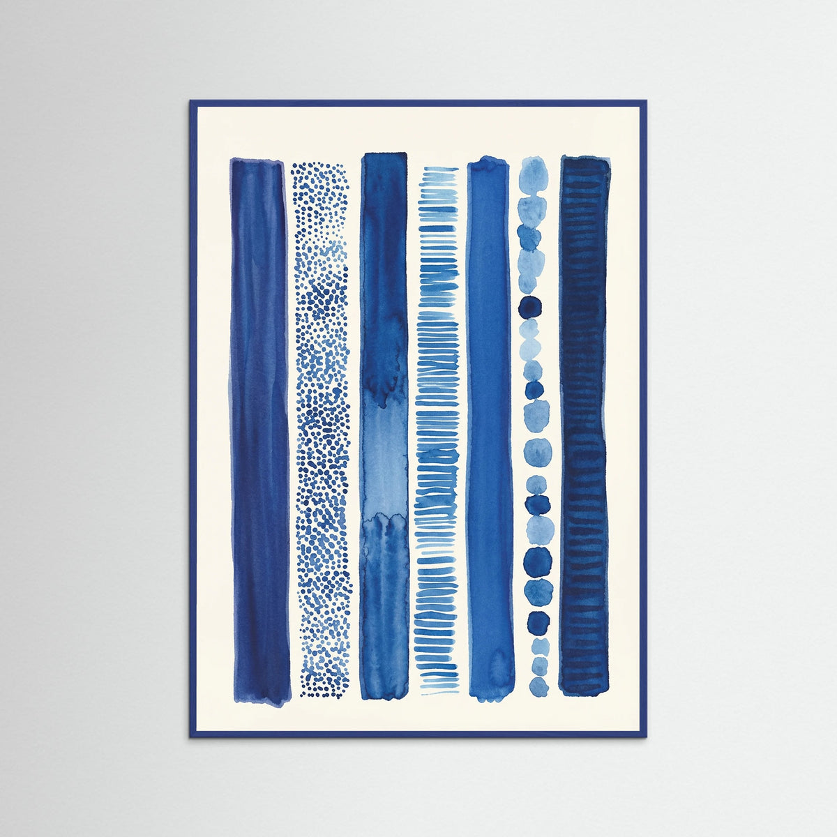 Blue Wood Azure Rhythms