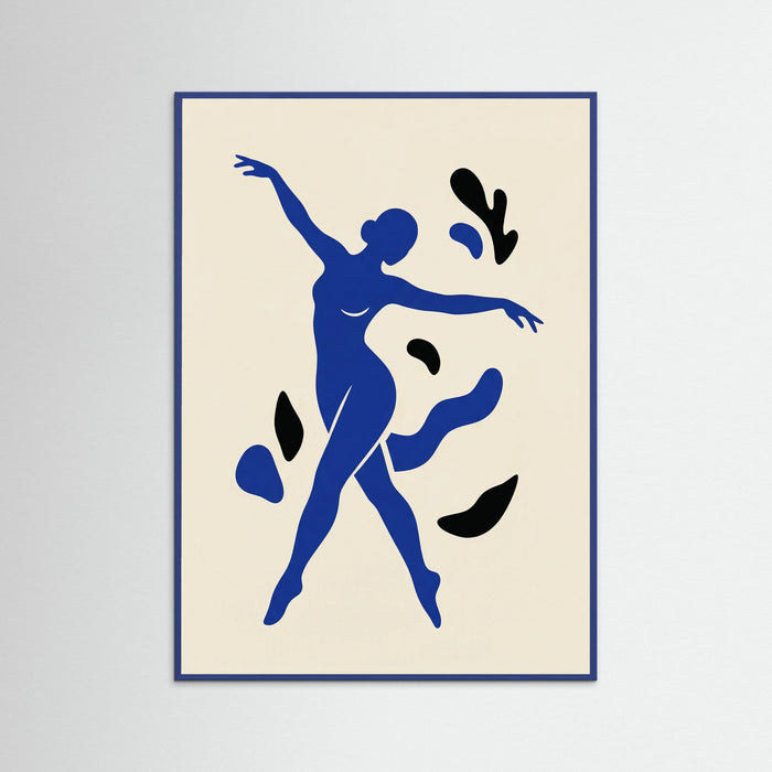 Blue Wood Azure Silhouettes