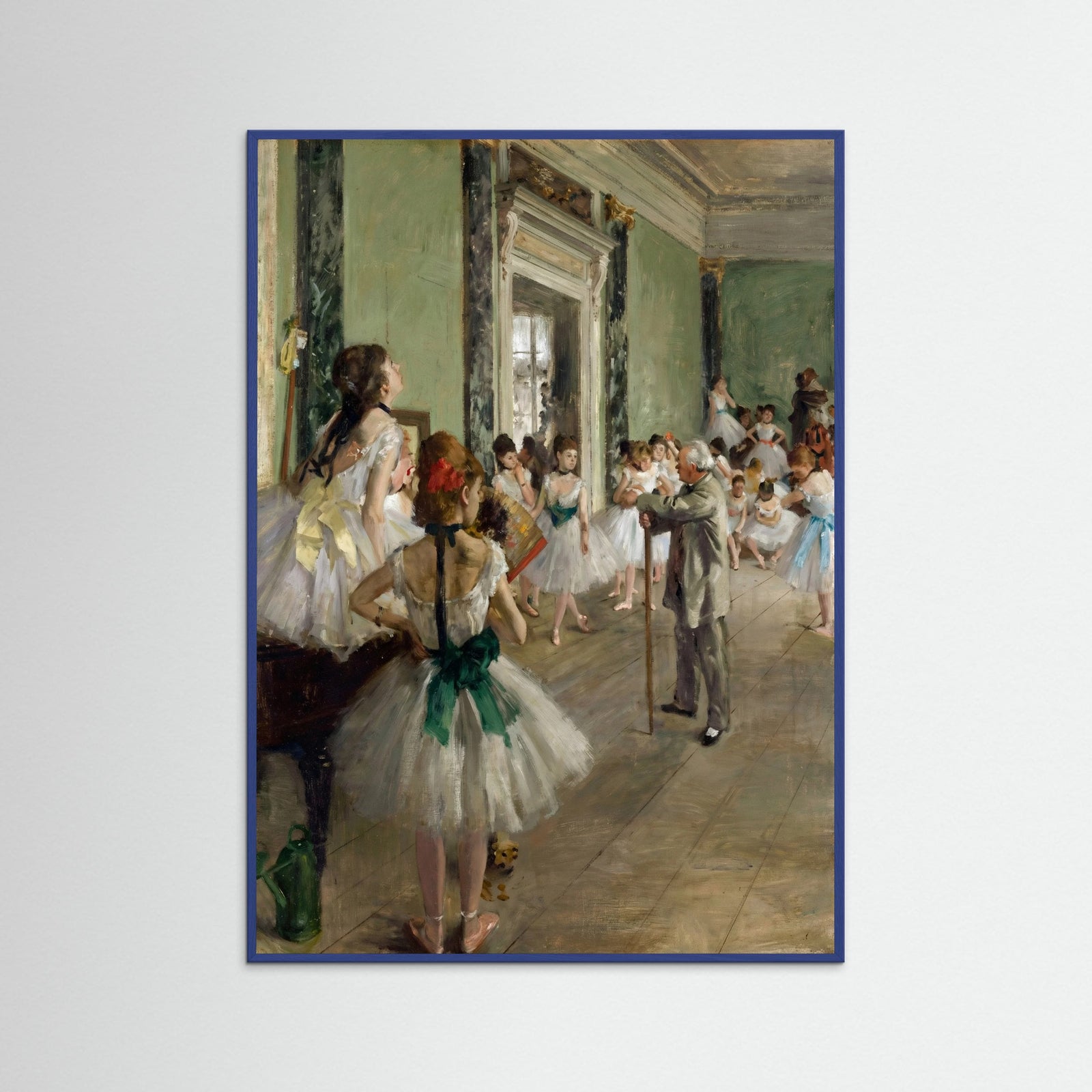 Blue Wood Ballet Class Moment