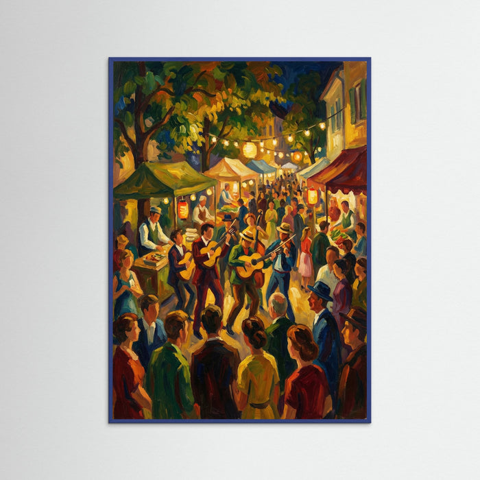 Blue Wood Ballet Russe Vibrance