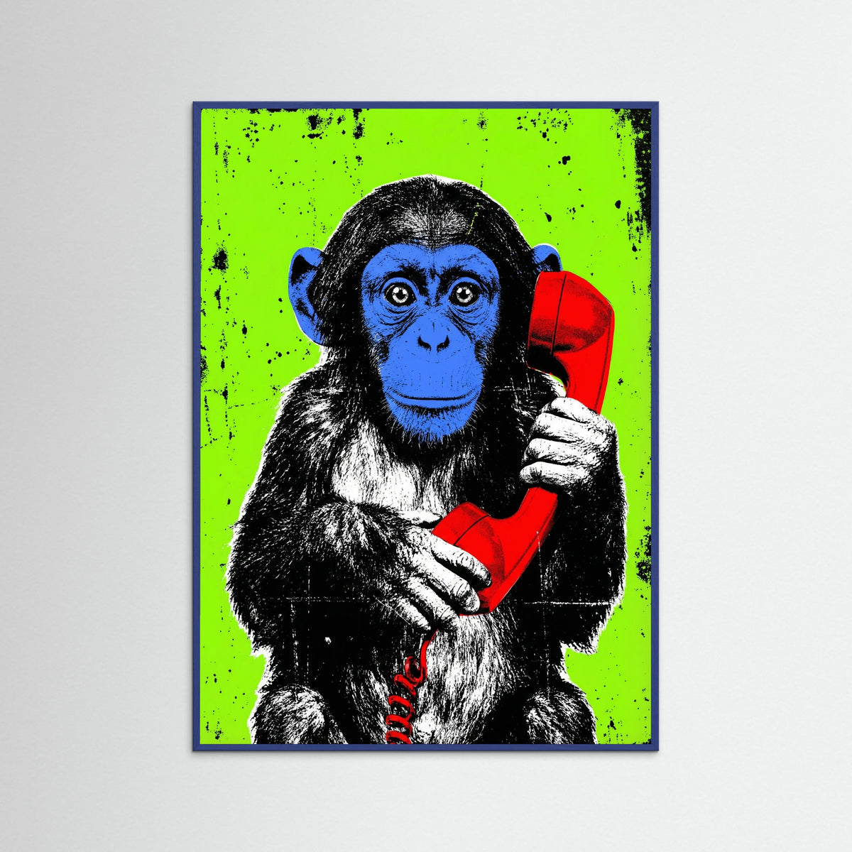 Blue Wood Banana Cat Pop