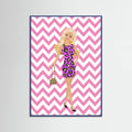 Barbie Zig Zag Poster – Poster und Kunstdruck