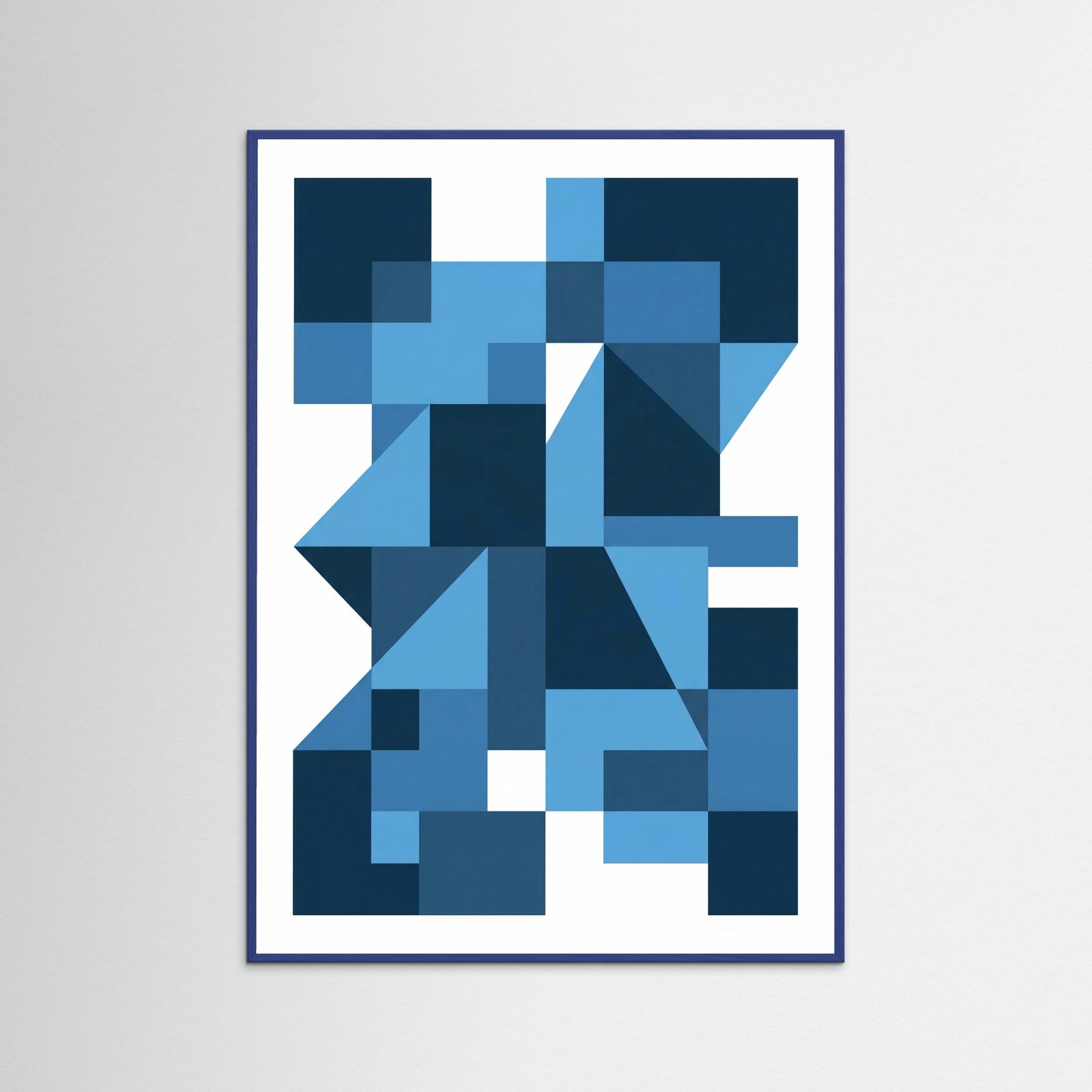 Blue Wood Bauhaus Blue Depths