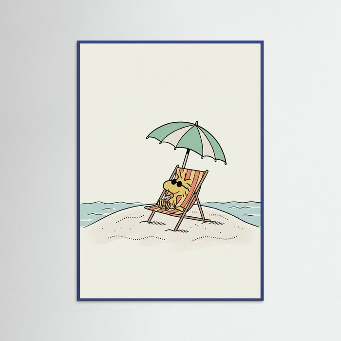 Blue Wood Beach Day