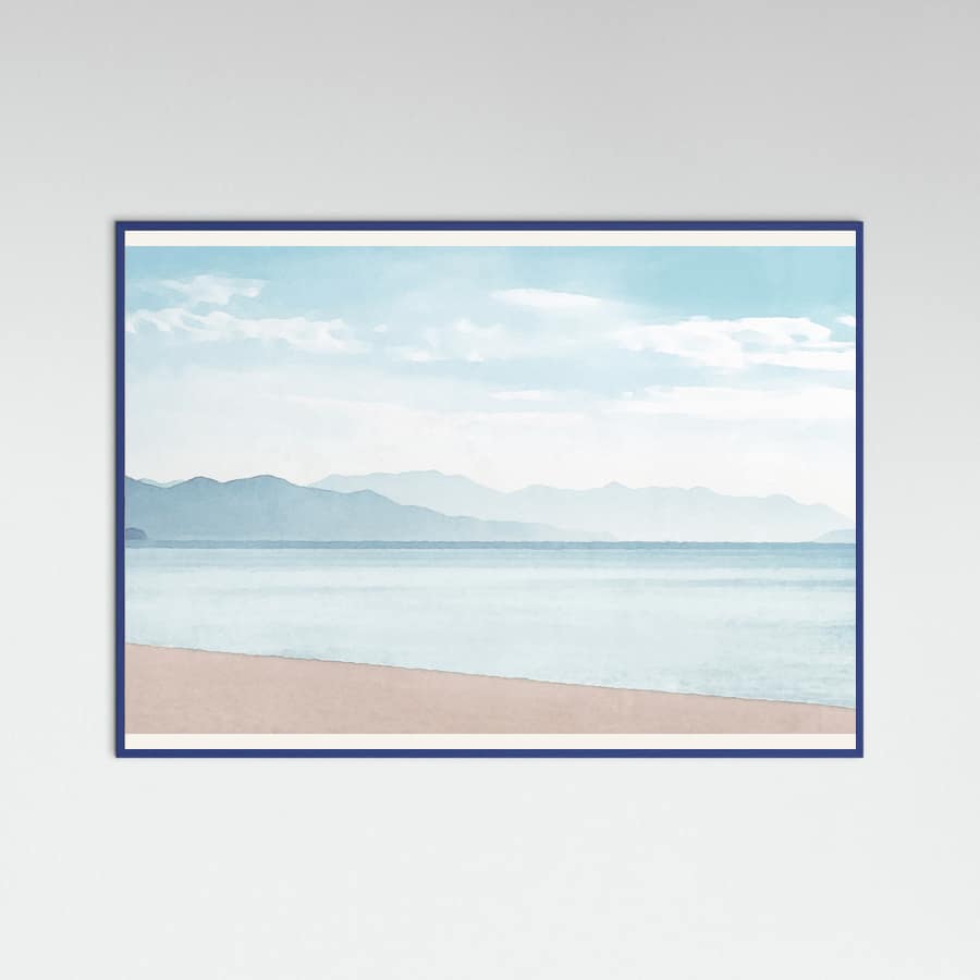 Beach View Poster – poster and art print