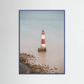 Beachy head lighthouse in England - summer nostalgic travel photography Poster – plakat og kunsttryk