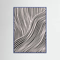 Beige Wave Pattern Poster – poster and art print