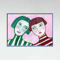Best friends Poster – Poster und Kunstdruck