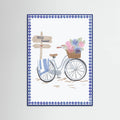 Bicycle at beach Poster – poster och konsttryck