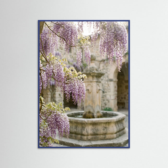 Blue Wood Blossom Entrance