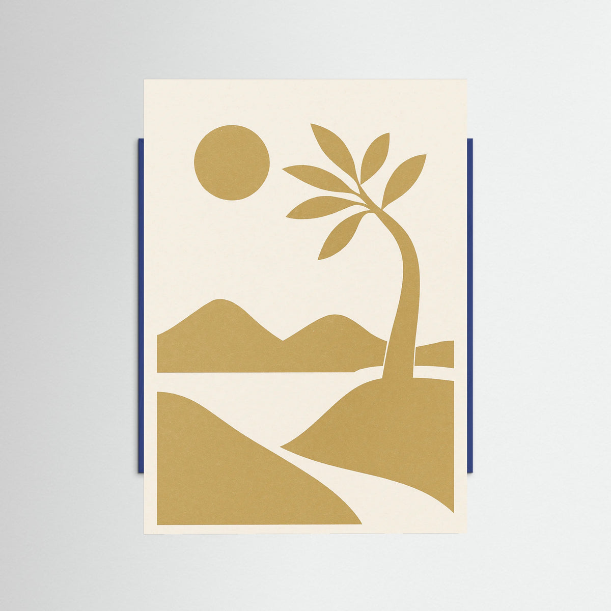 Blue Wood Blue Embrace