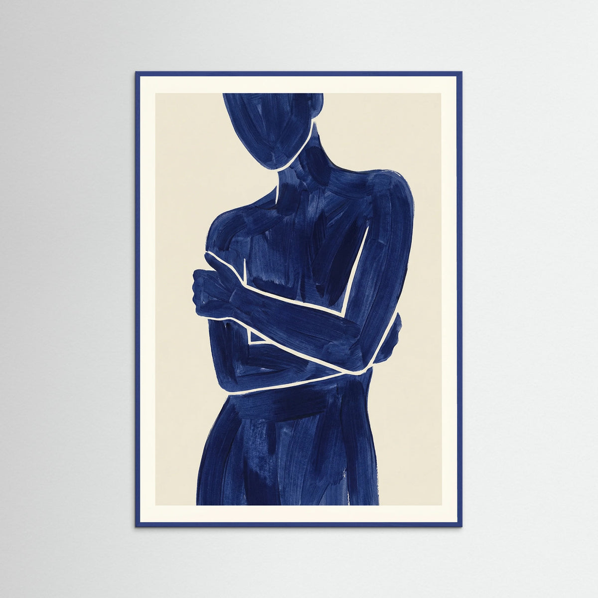 Blue Wood Blue Embrace