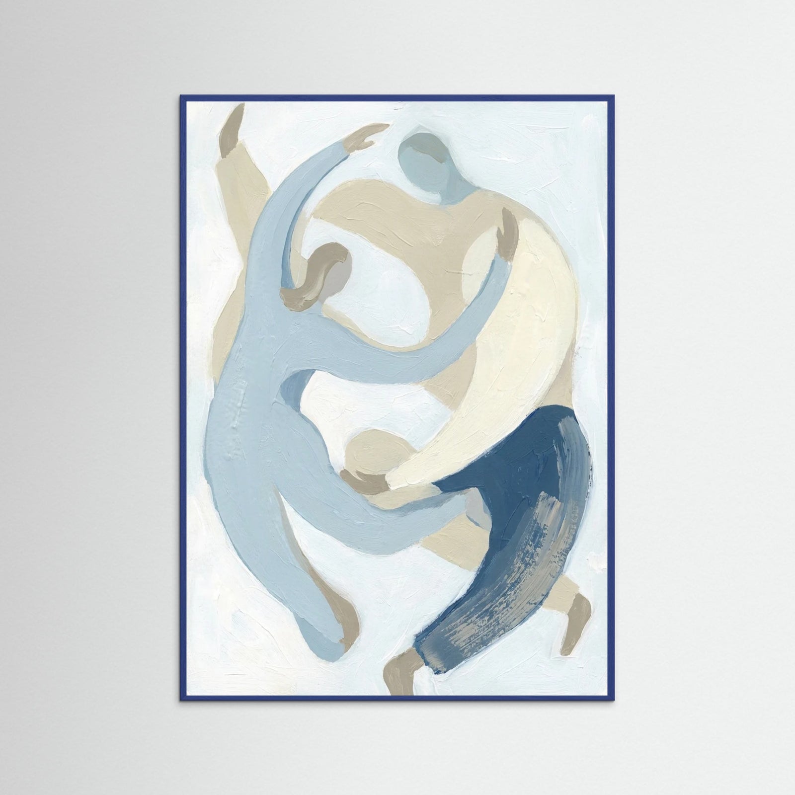 Blue Wood Blue Intertwine