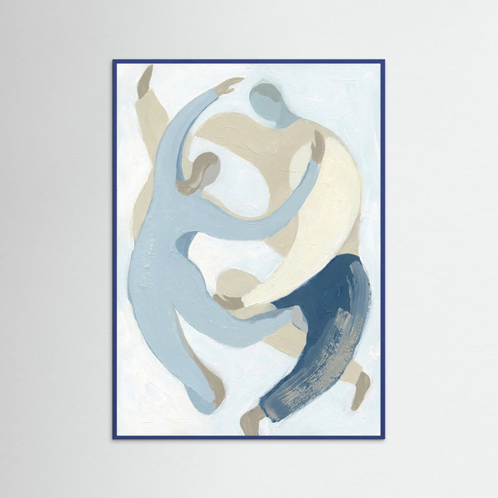 Blue Wood Blue Intertwine