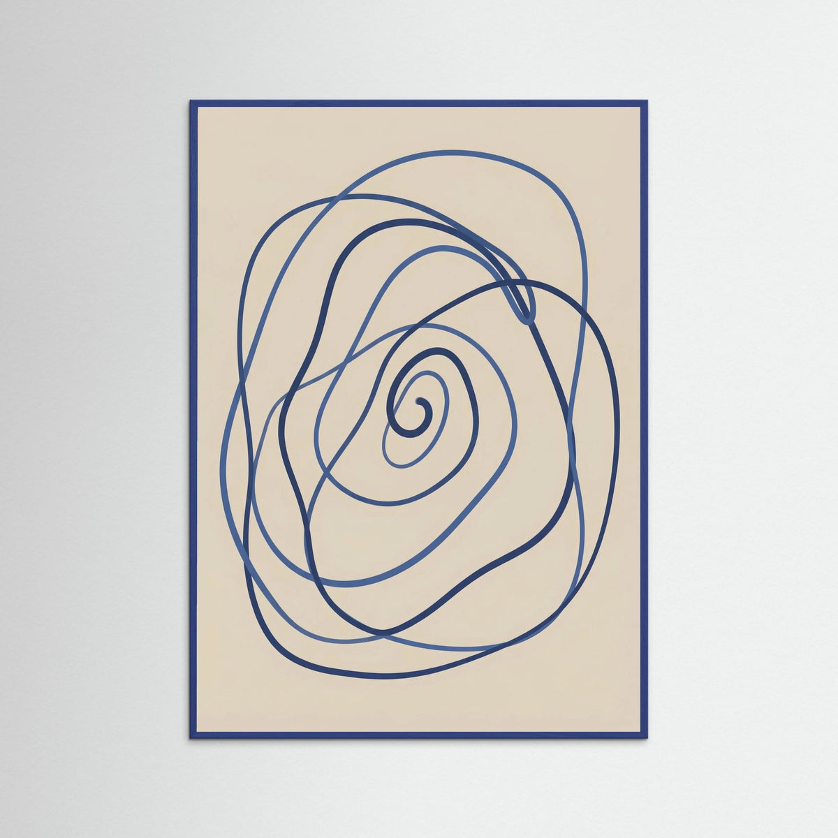 Blue Wood Blue Meander