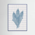 Blue Sardines Poster – plakat og kunsttryk