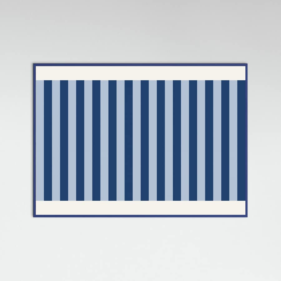 Poster Blue Stripes – poster e stampa artistica
