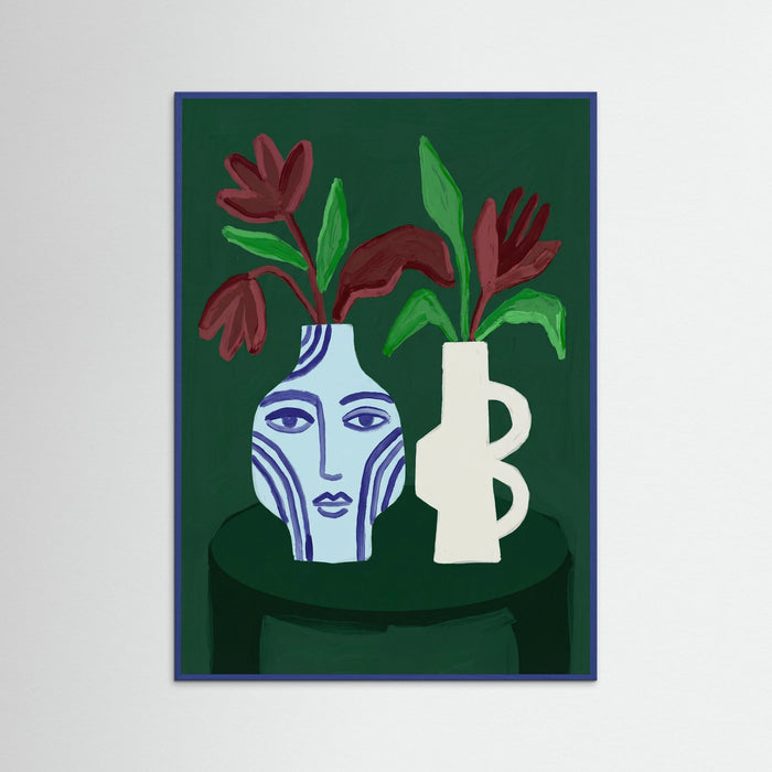Blue Wood Blue Visage