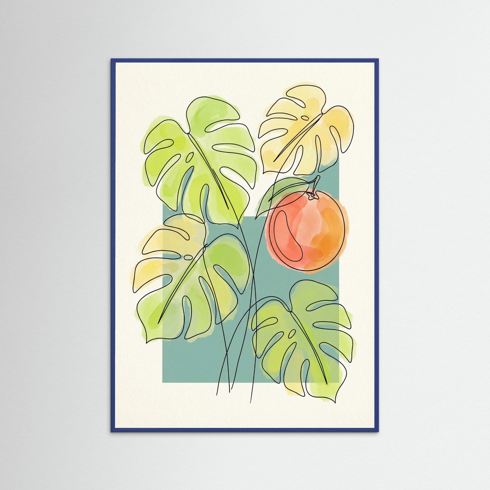 Blue Wood Blushing Bloom Vases