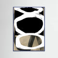 Bold Black On White No4 Poster – plakat og kunsttryk