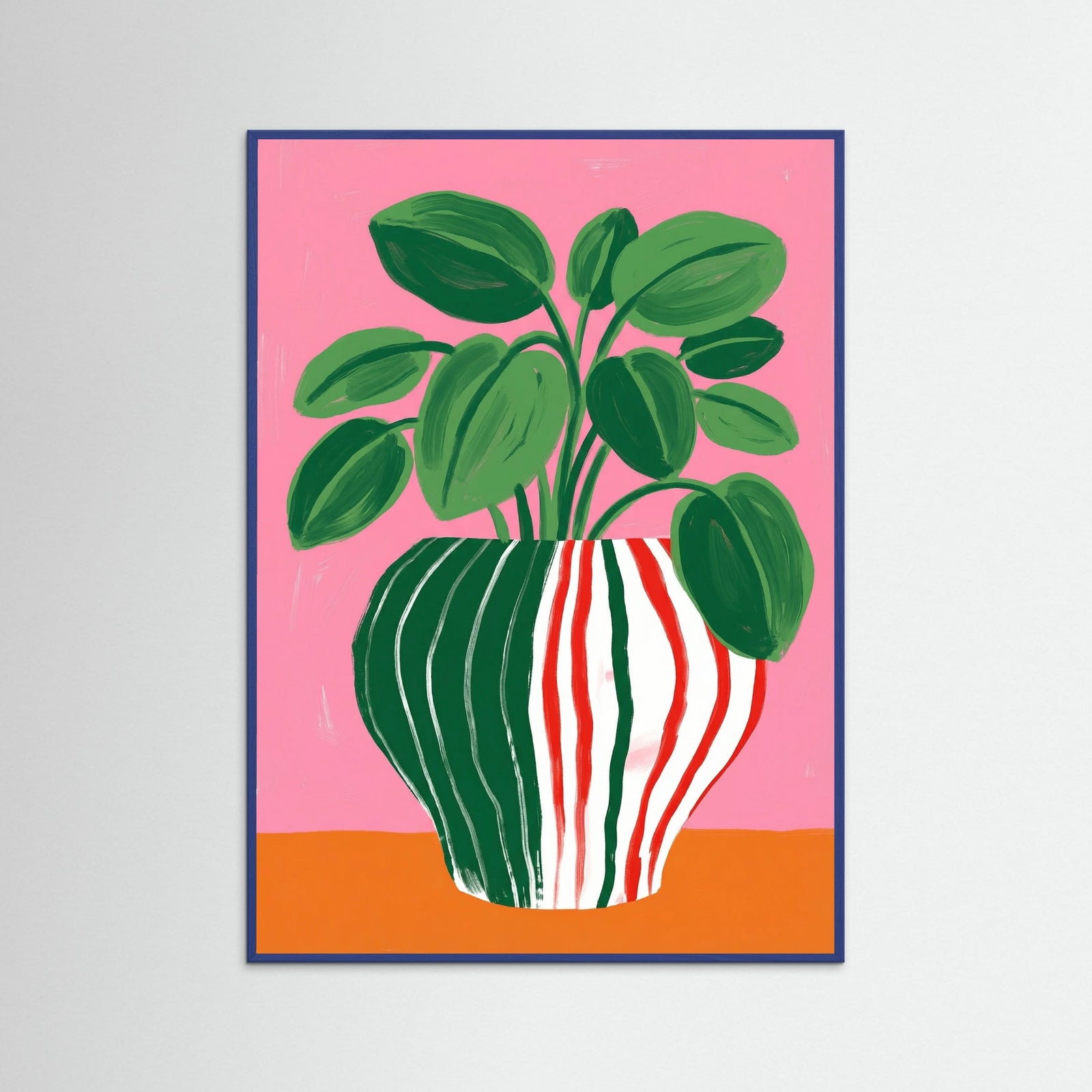 Blue Wood Bold Cherry Still Life