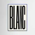 Blue Wood Bold Noir Statement